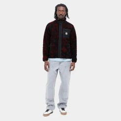 Γυναικεία Carhartt WIP Prentis Liner Ανδρικό Μπουφάν Verse Jacquard, Dark Navy, Corvina / Black -Γυναικεία Ρούχα Εκπτώσεις carhartt wip prentis liner 3