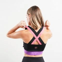 Fila Heritage Γυναικεία Fila Bara Γυναικείο Μπουστάκι BLACK FOUCHSIA -Γυναικεία Ρούχα Εκπτώσεις fila bara bra 1