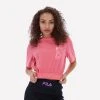 Fila Heritage Γυναικεία Fila Paisley Jacquard Γυναικείο Crop T-Shirt MINK