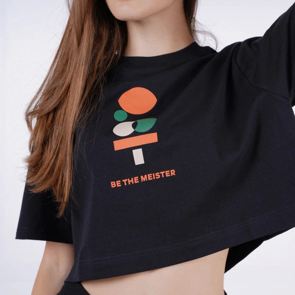 Γυναικεία JagerMeister Γυναικείο Crop Top Black 3 Γυναικεία JagerMeister Γυναικείο Crop Top Black - Image 3