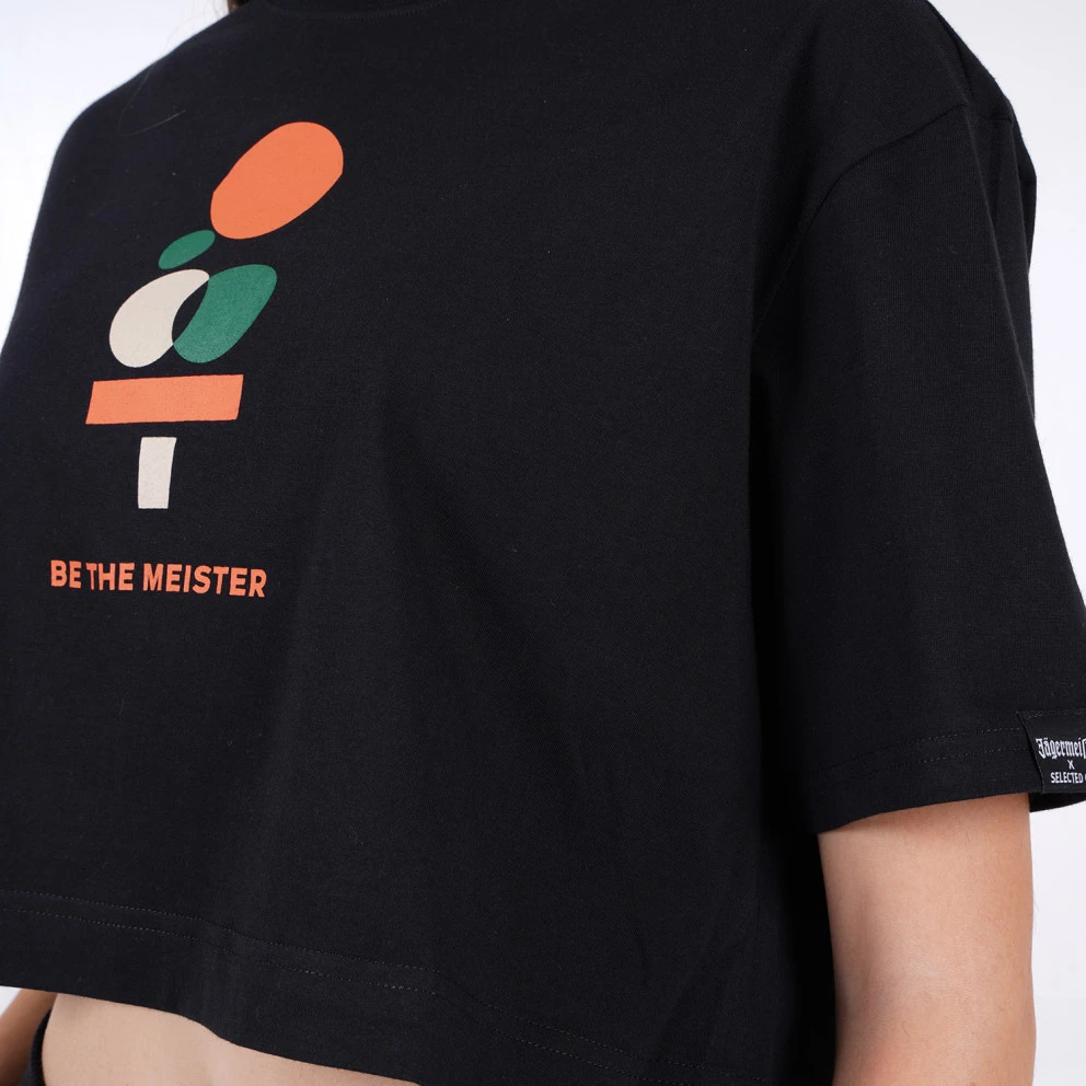 Γυναικεία JagerMeister Γυναικείο Crop Top Black 4 Γυναικεία JagerMeister Γυναικείο Crop Top Black - Image 4
