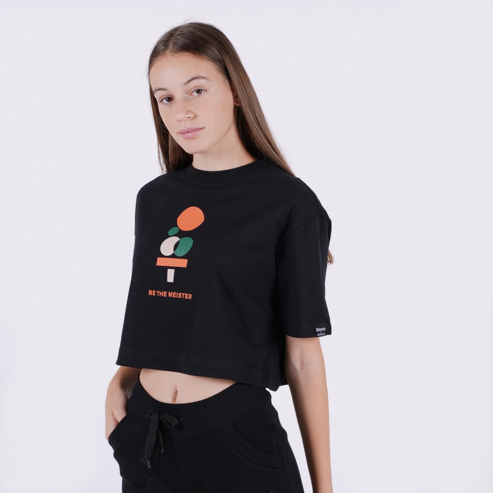 Γυναικεία JagerMeister Γυναικείο Crop Top Black 1 Γυναικεία JagerMeister Γυναικείο Crop Top Black
