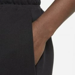 Γυναικεία Jordan Essentials Γυναικείο Σορτς BLACK/GYM RED -Γυναικεία Ρούχα Εκπτώσεις jordan w j essen fleece short 3