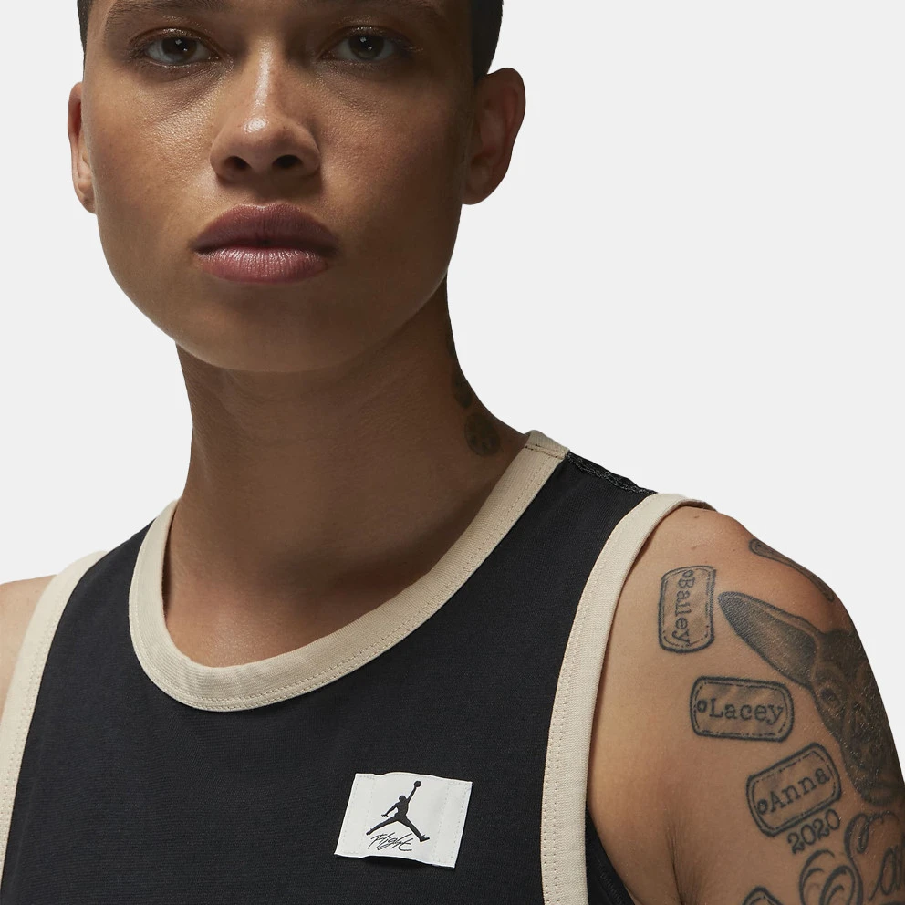 Jordan Essentials Γυναικεία Αμάνικη Μπλούζα BLACK/DK SMOKE GREY/SANDDRIFT 3 Jordan Essentials Γυναικεία Αμάνικη Μπλούζα BLACK/DK SMOKE GREY/SANDDRIFT - Image 3