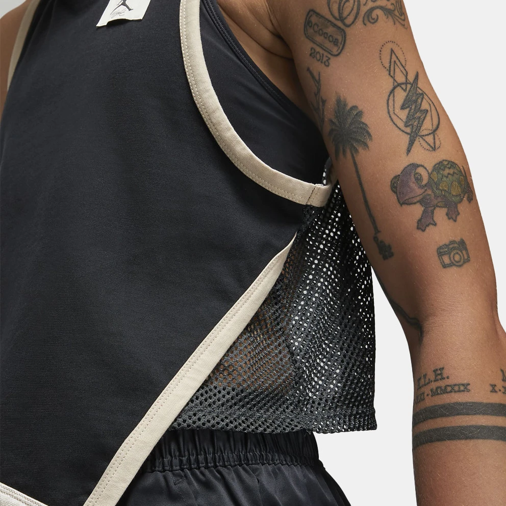 Jordan Essentials Γυναικεία Αμάνικη Μπλούζα BLACK/DK SMOKE GREY/SANDDRIFT 4 Jordan Essentials Γυναικεία Αμάνικη Μπλούζα BLACK/DK SMOKE GREY/SANDDRIFT - Image 4