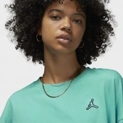 Γυναικεία Jordan Essentials Γυναικείο Φόρεμα WASHED TEAL -Γυναικεία Ρούχα Εκπτώσεις jordan w j essen t shirt dress 14
