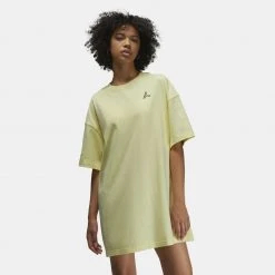 Γυναικεία Jordan Essentials Γυναικείο Φόρεμα CITRON TINT