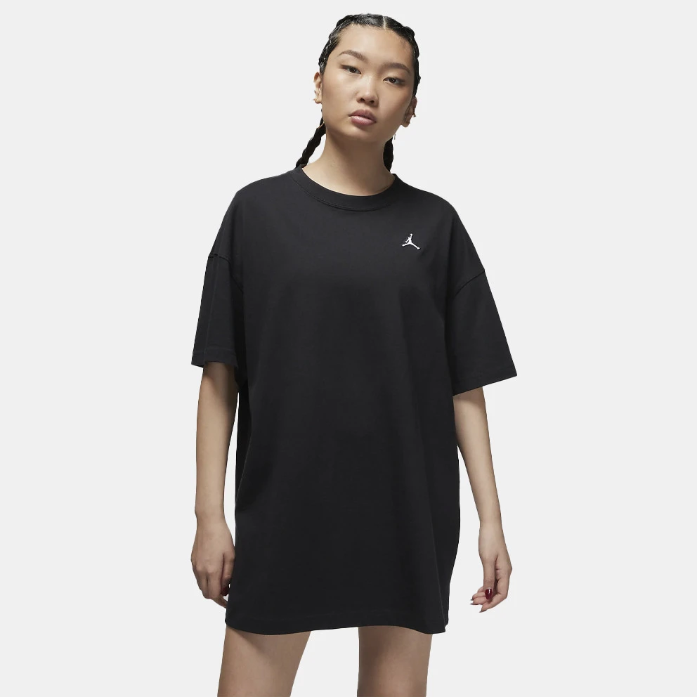 Γυναικεία Jordan Essentials Γυναικείο Dress T-Shirt BLACK 1 Γυναικεία Jordan Essentials Γυναικείο Dress T-Shirt BLACK