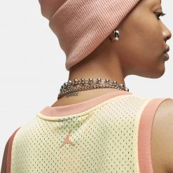 Γυναικεία Jordan Heritage Γυναικείο Φόρεμα CITRON TINT/CRIMSON BLISS/SANDDRIFT -Γυναικεία Ρούχα Εκπτώσεις jordan w j heritage dress core 8