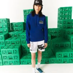 Γυναικεία Lacoste X Minecraft Unisex Μπλούζα με Κουκούλα BLUE 11 Γυναικεία Lacoste X Minecraft Unisex Μπλούζα με Κουκούλα BLUE -Γυναικεία Ρούχα Εκπτώσεις lacoste x minecraft hooded cotton fleece hoodie 3