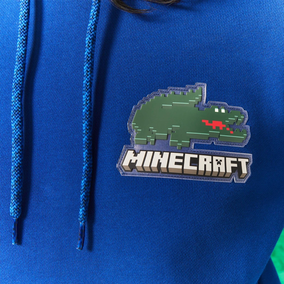 Γυναικεία Lacoste X Minecraft Unisex Μπλούζα με Κουκούλα BLUE 7 Γυναικεία Lacoste X Minecraft Unisex Μπλούζα με Κουκούλα BLUE - Image 7