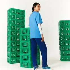 Γυναικεία Lacoste X Minecraft Unisex T-shirt Blue -Γυναικεία Ρούχα Εκπτώσεις lacoste x minecraft t shirt 8