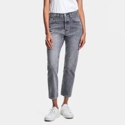 Γυναικεία Levi's 501 Athens Day To Day Cropped Γυναικείο Jean Παντελόνι GREYS