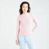 Levi's Crew Rib Coral Blush Γυναικεία Μπλούζα REDS -Γυναικεία Ρούχα Εκπτώσεις levis crew rib sweater coral blush