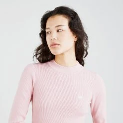 Levi's Crew Rib Coral Blush Γυναικεία Μπλούζα REDS -Γυναικεία Ρούχα Εκπτώσεις levis crew rib sweater coral blush 2