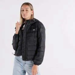 Γυναικεία Levi's Edie Packable Winsome Orchid Γυναικείο Μπουφάν BLACKS -Γυναικεία Ρούχα Εκπτώσεις levis edie packable jacket caviar 4