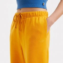 Γυναικεία Levi's Gold Tab Γυναικείο Παντελόνι Φόρμας Yellows/Oranges -Γυναικεία Ρούχα Εκπτώσεις levis gt sweatpants golden orange 3