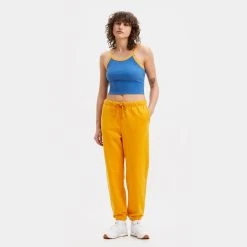 Γυναικεία Levi's Gold Tab Γυναικείο Παντελόνι Φόρμας Yellows/Oranges -Γυναικεία Ρούχα Εκπτώσεις levis gt sweatpants golden orange 4