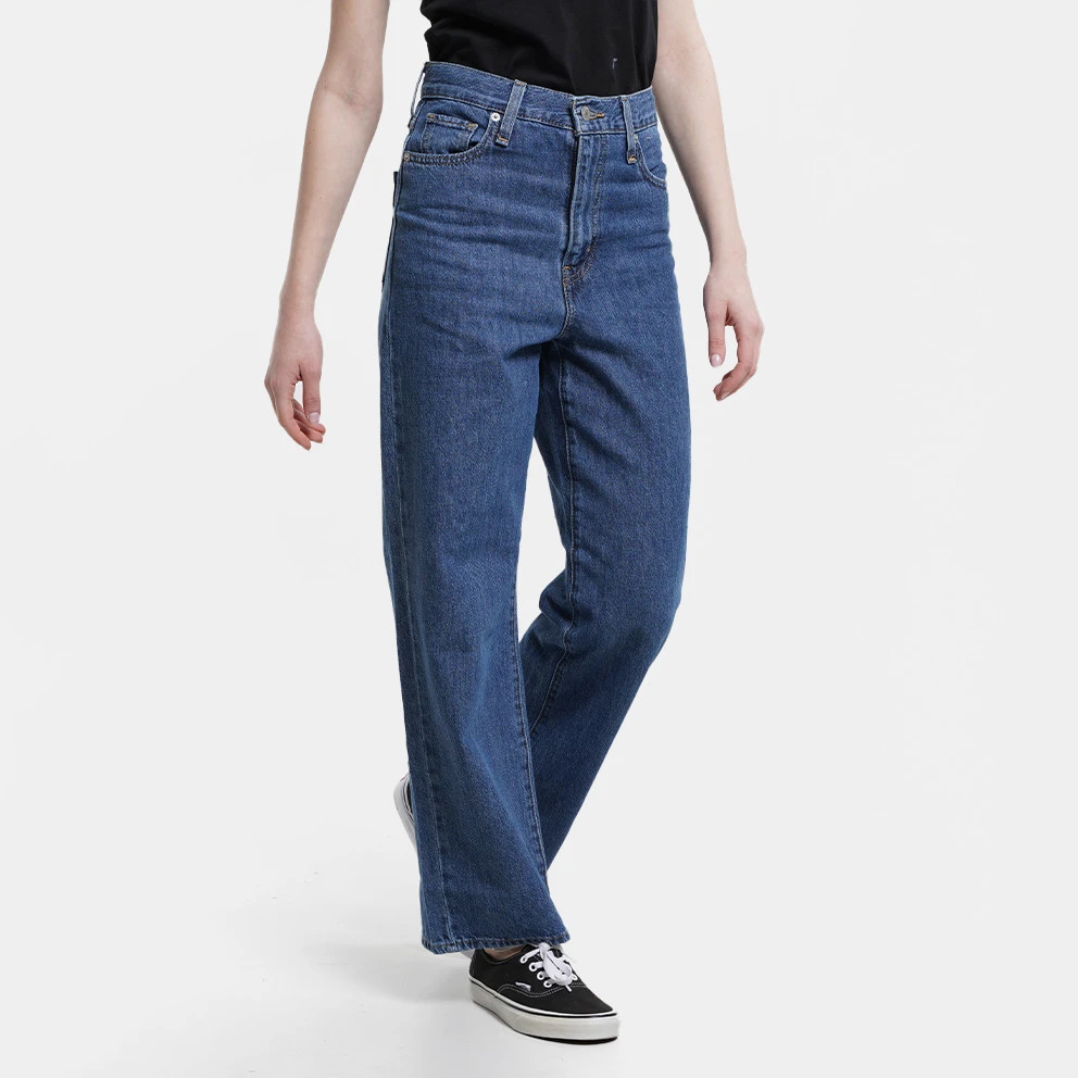 Levi's Γυναικεία Levis High Waisted Straight Joe Flush Γυναικείο Τζιν Παντελόνι DARK INDIGO - FLAT FINISH 3 Levi's Γυναικεία Levis High Waisted Straight Joe Flush Γυναικείο Τζιν Παντελόνι DARK INDIGO - FLAT FINISH - Image 3