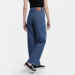 Levi's Γυναικεία Levis High Waisted Straight Joe Flush Γυναικείο Τζιν Παντελόνι DARK INDIGO - FLAT FINISH 9 Levi's Γυναικεία Levis High Waisted Straight Joe Flush Γυναικείο Τζιν Παντελόνι DARK INDIGO - FLAT FINISH -Γυναικεία Ρούχα Εκπτώσεις levis high waisted straight personal 3