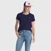 Levi's Γυναικεία Levis Perfect Tee Sea Captain Blue Γυναικείο T-shirt BLUES