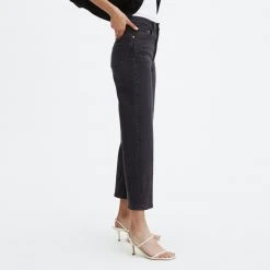 Levi's Γυναικεία Levis Ribcage Straight Ankle Γυναικείο Τζιν BLACKS -Γυναικεία Ρούχα Εκπτώσεις levis ribcage straight ankle feelin cagey 2