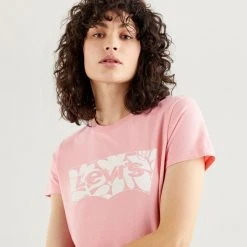 Levi's Γυναικεία Levis The Perfect Batwing Γυναικείο T-Shirt REDS -Γυναικεία Ρούχα Εκπτώσεις levis the perfect tee batwing fill a 2