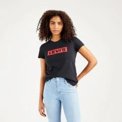 Γυναικεία Levi's The Perfect Γυναικείο T-shirt BLACKS