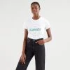 Levi's Γυναικεία Levis The Perfect Tee Circle Logo Γυναικείο T-Shirt NEUTRALS -Γυναικεία Ρούχα Εκπτώσεις levis the perfect tee circle logo gr