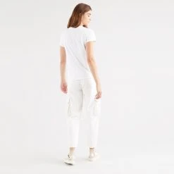 Levi's Levis The Perfect Tee New Logo Γυναικεία Μπλούζα NEUTRALS -Γυναικεία Ρούχα Εκπτώσεις levis the perfect tee new logo ii wh 3