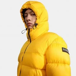 Γυναικεία Napapijri A-Hornelen Unisex Μπουφάν YELLOW RAY -Γυναικεία Ρούχα Εκπτώσεις napapijri a hornelen yellow ray 2