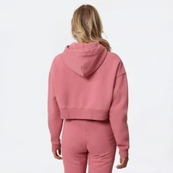 Napapijri B-Box Γυναικείο Cropped Γυναικεία Μπλούζα με Κουκούλα PINK LULU -Γυναικεία Ρούχα Εκπτώσεις napapijri b box w cropped h 1 pink lulu 1