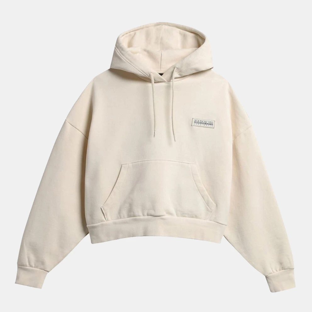 Napapijri B-Morgex Γυναικεία Μπλούζα με Κουκούλα WHITECAP GRAY 1 Napapijri B-Morgex Γυναικεία Μπλούζα με Κουκούλα WHITECAP GRAY