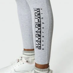Γυναικεία Napapijri M-Box 2 Γυναικείο Κολάν LIGHT GREY MEL -Γυναικεία Ρούχα Εκπτώσεις napapijri m box leggings 2 light grey mel 4