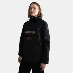 Γυναικεία Napapijri Rainforest Winter 5 Anorak Γυναικείο Μπουφάν BLACK 041