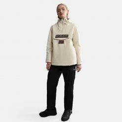 Γυναικεία Napapijri Rainforest Winter 5 Anorak Γυναικείο Μπουφάν WHITECAP GRAY -Γυναικεία Ρούχα Εκπτώσεις napapijri rainforest w wint 5 whitecap gr 3