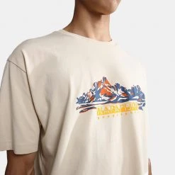 Γυναικεία Napapijri S-Backcountry Unisex T-Shirt WHITECAP GRAY -Γυναικεία Ρούχα Εκπτώσεις napapijri s backcountry ss whitecap gray 2