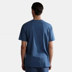 Γυναικεία Napapijri S-Box Unisex T-shirt BLUE ENSIGN -Γυναικεία Ρούχα Εκπτώσεις napapijri s box ss 3 blue ensign 1