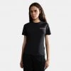 Γυναικεία Napapijri S-Chalk Γυναικείο T-shirt BLACK 041 -Γυναικεία Ρούχα Εκπτώσεις napapijri s chalk ss black 041