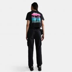 Γυναικεία Napapijri S-Rope Γυναικείο Crop Top BLACK 041 -Γυναικεία Ρούχα Εκπτώσεις napapijri s cold ss crop black 041 3