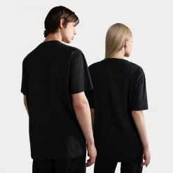 Γυναικεία Napapijri S-Hill Unisex T-shirt BLACK 041 -Γυναικεία Ρούχα Εκπτώσεις napapijri s hill ss black 041 1