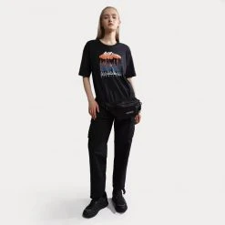 Γυναικεία Napapijri S-Hill Unisex T-shirt BLACK 041 -Γυναικεία Ρούχα Εκπτώσεις napapijri s hill ss black 041 3