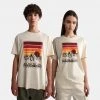 Γυναικεία Napapijri S-Hill Unisex T-shirt Whitecap Gray -Γυναικεία Ρούχα Εκπτώσεις napapijri s hill ss whitecap gray