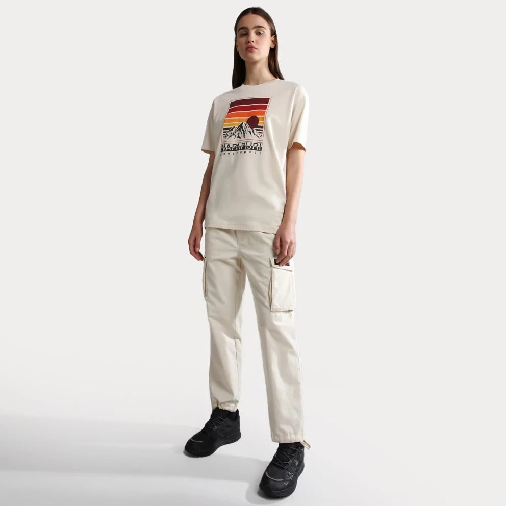 Γυναικεία Napapijri S-Hill Unisex T-shirt Whitecap Gray 4 Γυναικεία Napapijri S-Hill Unisex T-shirt Whitecap Gray - Image 4