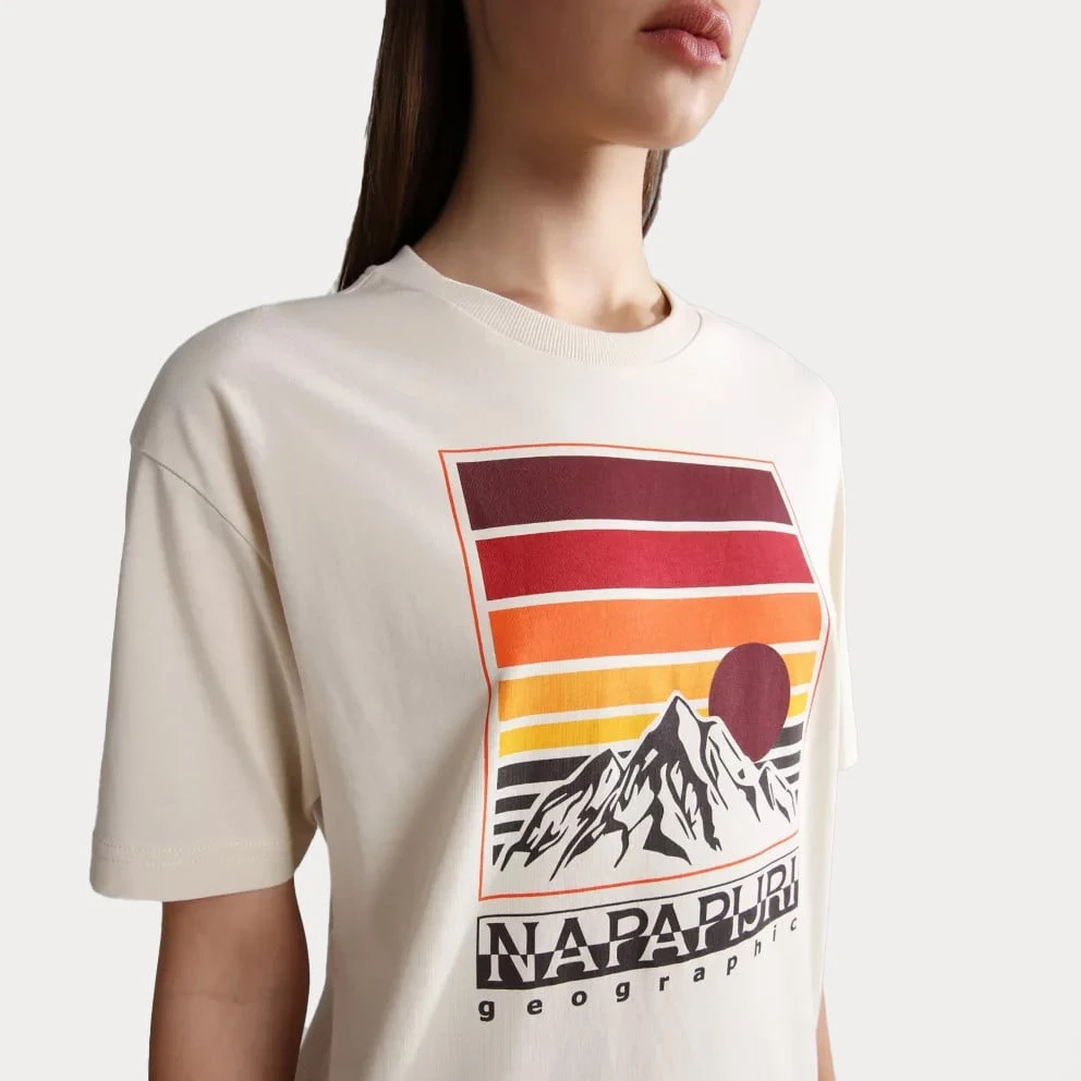 Γυναικεία Napapijri S-Hill Unisex T-shirt Whitecap Gray 5 Γυναικεία Napapijri S-Hill Unisex T-shirt Whitecap Gray - Image 5