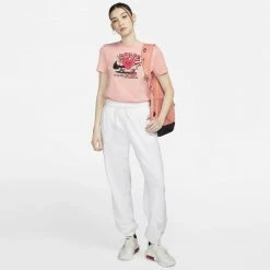 Γυναικεία Nike Sportswear Γυναικείο T-shirt BLEACHED CORAL -Γυναικεία Ρούχα Εκπτώσεις nike sportswear 3