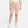 Γυναικεία Nike Sportswear Γυναικείο Biker Σορτς ROSE WHISPER/WHITE -Γυναικεία Ρούχα Εκπτώσεις nike sportswear 4
