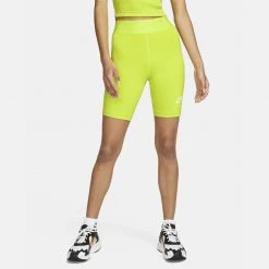 Γυναικεία Nike Air Γυναικείο Biker Σορτς ATOMIC GREEN/LIMELIGHT/BARELY VOLT