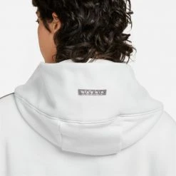 Nike Sportswear Air Fleece Γυναικεία Μπλούζα με Κουκούλα PURE PLATINUM/FLAT PEWTER/FLAT PEWTER -Γυναικεία Ρούχα Εκπτώσεις nike w nsw air flc hoodie 3