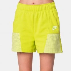 Γυναικεία Nike Air Fleece Γυναικείο Σορτς ATOMIC GREEN/LIMELIGHT/BARELY VOLT -Γυναικεία Ρούχα Εκπτώσεις nike w nsw air flc short 7